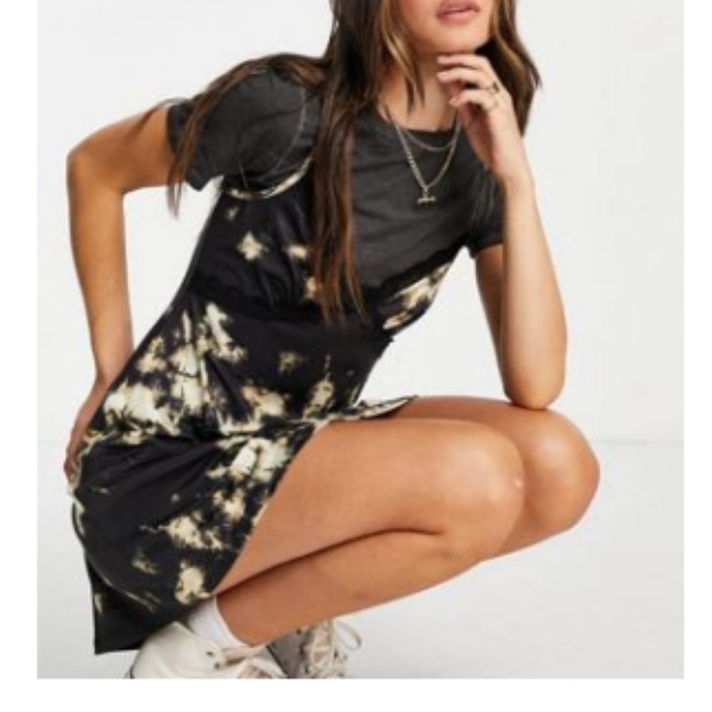ASOS Faded Gray Crop - Shirt Only